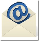 Email Envelope on White background