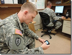 military-texting